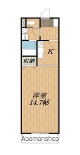 ビーバーズマンション15【3階】の間取り
